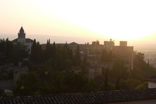 Granada Alhambra Sky View