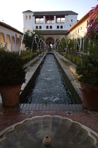 Granada Generallife Courtyard