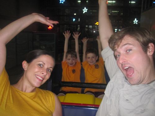 Riding the Indoor Rollercoaster